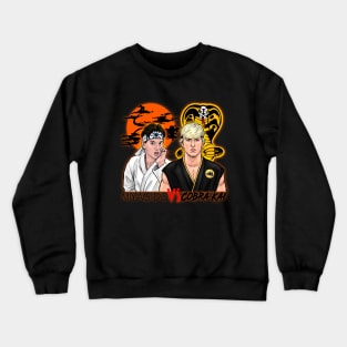 Daniel VS Johnny for dark tees Crewneck Sweatshirt